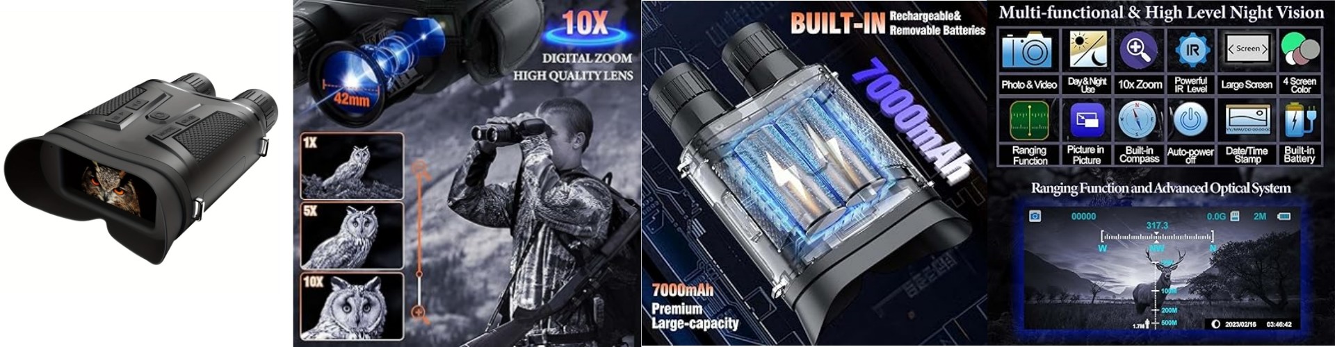 ποιότητας προστατευτικά δίοπτρα νυχτερινής όρασης εργοστάσιο