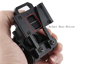 5.76Οz Νυχτερινή όραση Γυαλιά Κράνος Εγκαταστημένα κιάλια NVG L4G24 Μεταλλικό 4