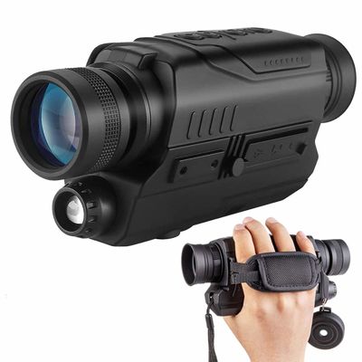 40mm Μονόκλινα τηλεσκόπια νυχτερινής όρασης Με υπέρυθρη απεικόνιση 186x83x62MM