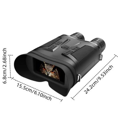 827g Μακρινή απόσταση 2k 1080p Νυχτερινή όραση Και υπέρυθρα γυαλιά Θερμική κάμερα Κυνηγός