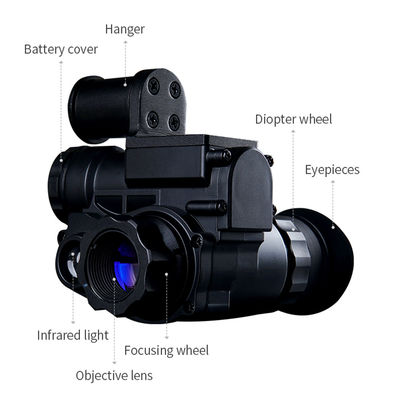 Υψηλή NVG 10 Κράνος επιβατών Ημέρα και Νύχτα Ηχογράφηση υπέρυθρης νυχτερινής όρασης Πεδίο κυνηγιού