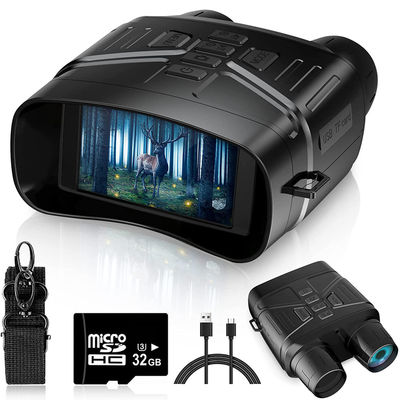 155x120x60mm IR Nv4000 4k HD Νυχτερινή όραση Βινόκλα Γυαλιά κατασκευής σε μπαταρίες 4000mAh