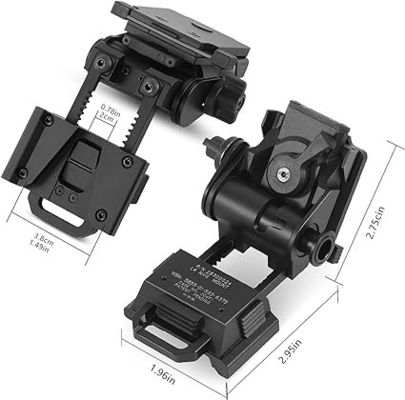 PVS15 18 Γυαλιά νυχτερινής όρασης Για L4G24 NVG Μεταλλικά ελαστικά κράνος νυχτερινής όρασης