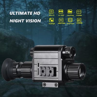 M5 Digital 1080P Day &amp; Night Vision Rifle Scope Hunting Monocular Camera με 850 ή 940nm IR (M5-50-IR940-GP)