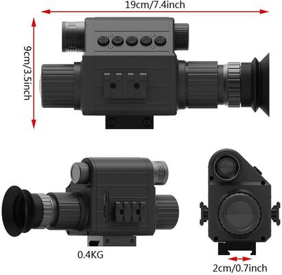 M5 Digital 1080P Day &amp; Night Vision Rifle Scope Hunting Monocular Camera με 850 ή 940nm IR (M5-50-IR940-GP)