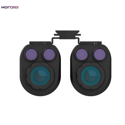 Καπέλα Εγκατασκευασμένα γυαλιά νυχτερινής όρασης με 4X ψηφιακή ζουμ 42M φωτογραφική ανάλυση και σύνδεση WIFI